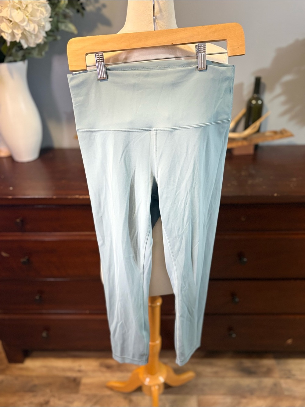 lululemon athletica Soft Blue High-Waist Leggings